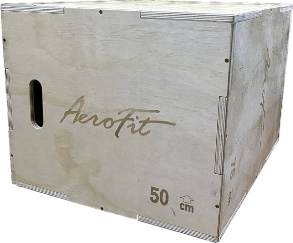 AFPB-L Тумба для запрыгивания Плиобокс AeroFit фанера 50х60х75 см