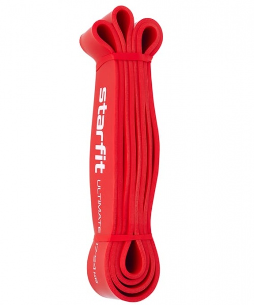 Эспандер ленточный для кросс-тренинга ES-803, 17-54 кг, 208х4,4 см, красный