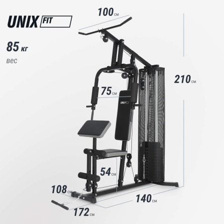 Силовой комплекс UNIX Fit блочный / Block  50
