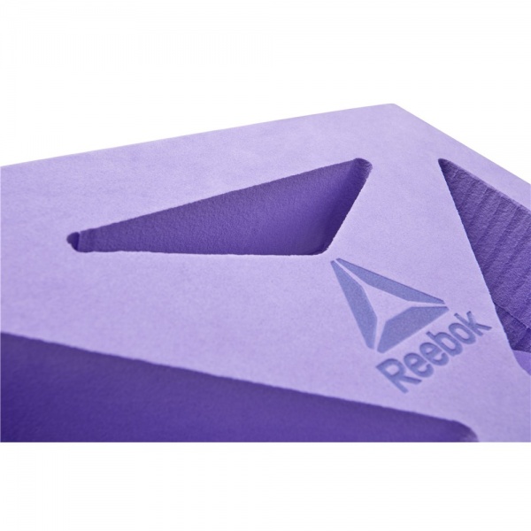 Кирпич для йоги с прорезями Reebok, фиолет., RAYG-10035PL