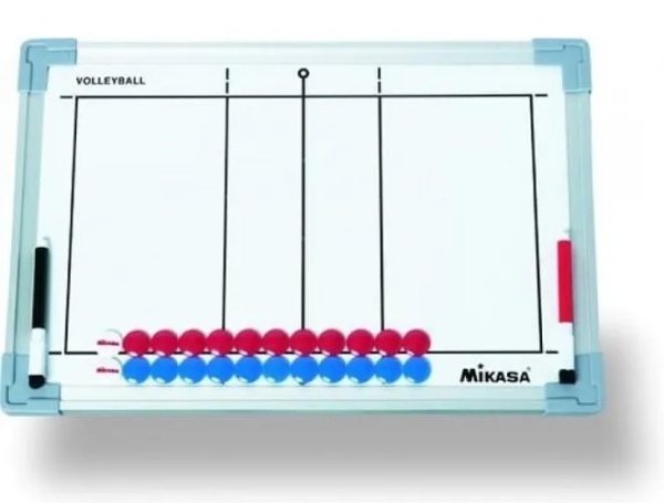 Тактическая доска для волейбола MIKASA SB-V 45x30 см