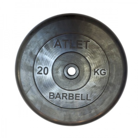 Диск обрезиненный MB-AtletB26 20 кг