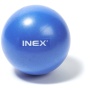 Пилатес-мяч INEX Pilates Ball 19 см, серый, розничная упаковка