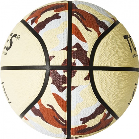Мяч баскетбольный Torres Slam, B02067, бежево-хаки цвет, 7 размер