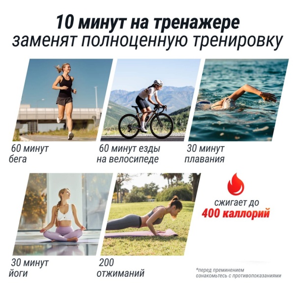 Виброплатформа UNIX Fit усиленная / Intensive 2D Black