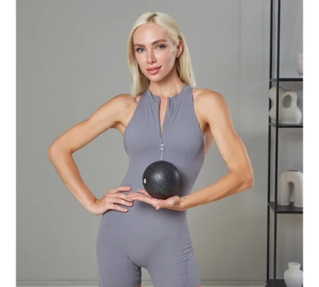 Массажный мячик SISSEL Myofascia Ball диаметр 12 см, черный