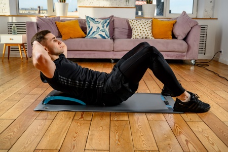 Гимнастический коврик LIVEPRO Hanging Core Mat 120 х 60 х 0,7 см, серый
