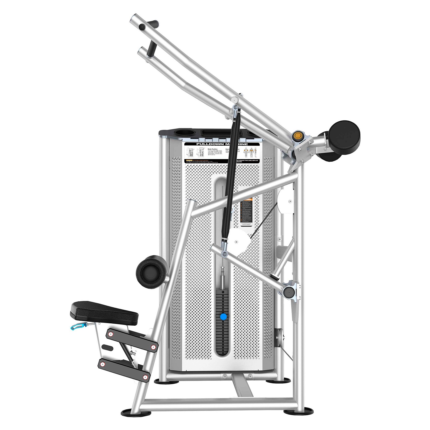 U-2035 Тяга сверху. Вертикальный блок (Pulldown). Стек 109 кг.