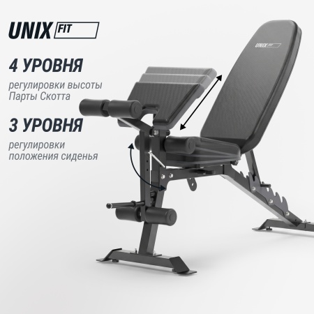 Скамья силовая универсальная UNIX Fit Bench 160
