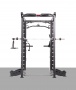 Мультикомплекс на базе машины Смита с кроссовером с двумя весовыми стеками по 90 кг