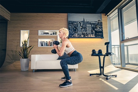 Гантель регулируемая XTERRA 1-5 кг ( пара ) 