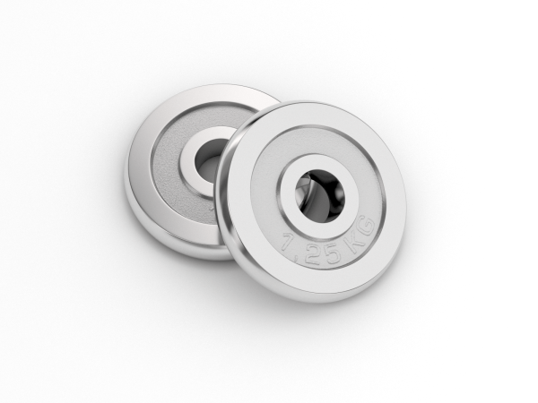 Диск хромированный UNIXFIT 1,25kg / 25mm