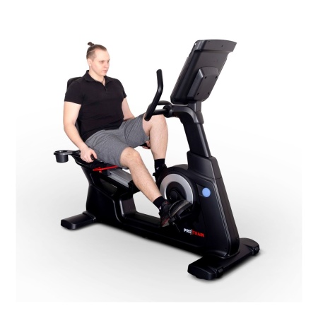Велотренажер Protrain K9003RW-LED, горизонтальный