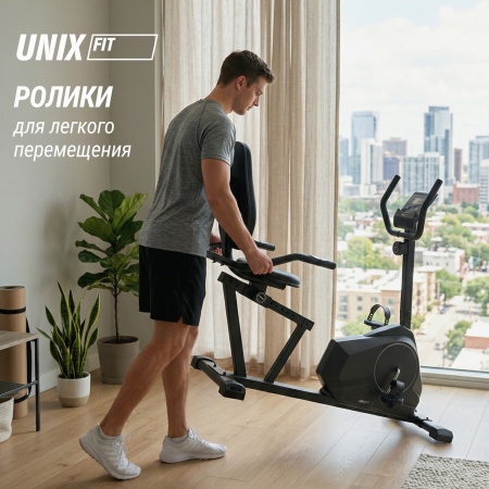 Горизонтальный велотренажер UNIXFIT BR-390