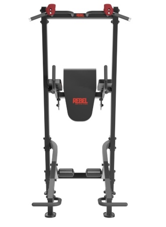 Тренажер пресс-турник-брусья со скамьей для пресса REBEL VKR93