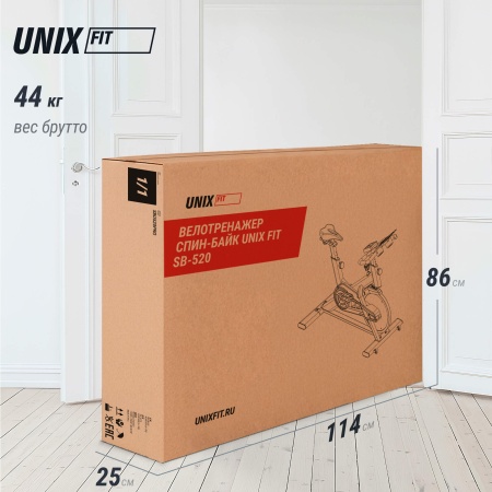 Велотренажер Спин-байк UNIX Fit SB-520 PRO