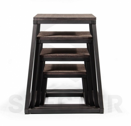 Плиометрические боксы (комплект, №1-4) STECTER