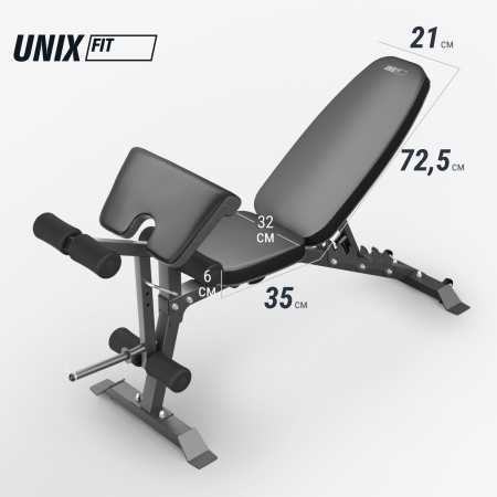 Скамья силовая универсальная UNIX Fit Bench 160