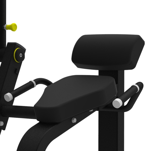 IF9332 Разгибание спины Impulse Base (91 кг), полное зачехление весового стека