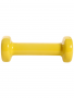Гантель виниловая Core DB-101 0,5 кг, желтый, 2 шт