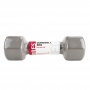 Гантель "TORRES 3 кг" арт.PL55013, металл в неопреновой оболочке, форма шестигранник, серый