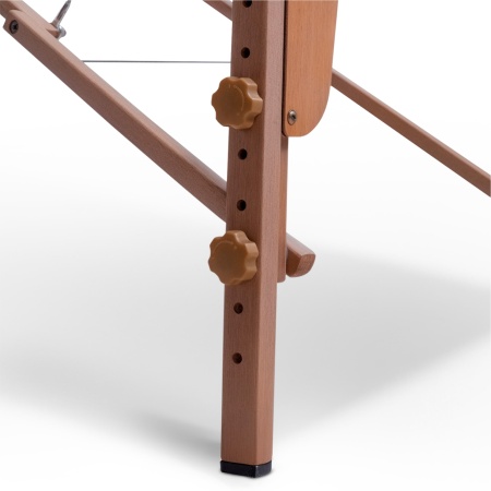 Массажный стол UNIX Стандарт / Standard 3 секции черный