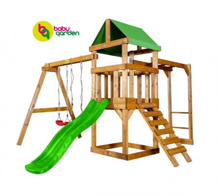 Детская игровая площадка Babygarden Play 3 (Green)