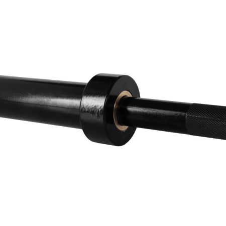 Гриф олимпийский UNIX Fit PRO 450 прямой 220 см / 50 мм Black