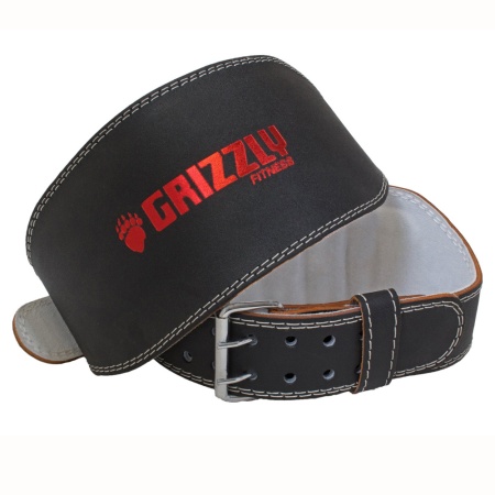 Атлетический пояс GRIZZLY Fitness Enforcer 6″ размер XL, 15 см, кожа