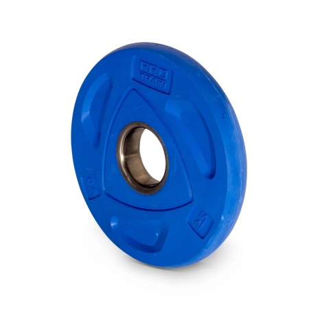 Диск обрезиненный олимпийский Protrain COP-2,5 (д=50 мм)