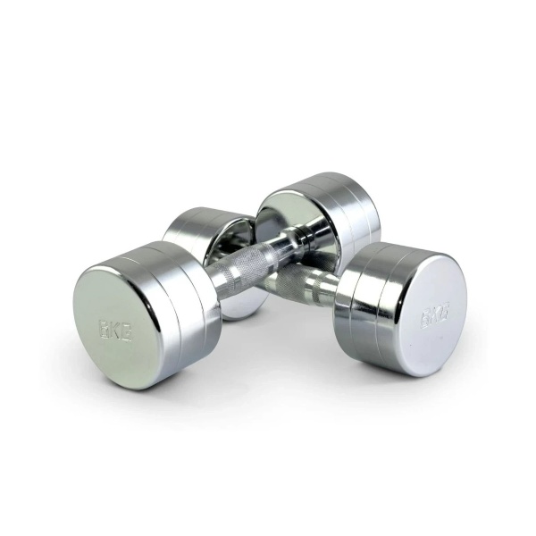 Гантельный ряд хромированный Protrain 1-10 кг IFD-12 (парный)