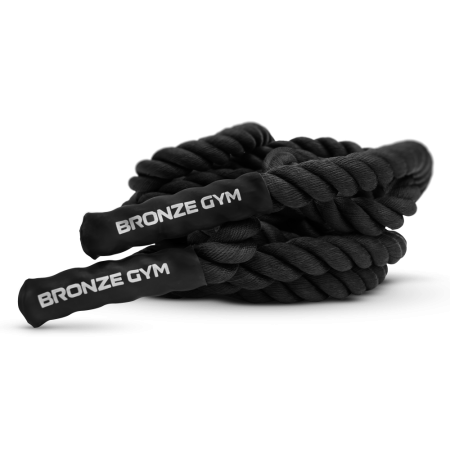Канат тренировочный BRONZE GYM 4.1см.х 9м,12 кг.