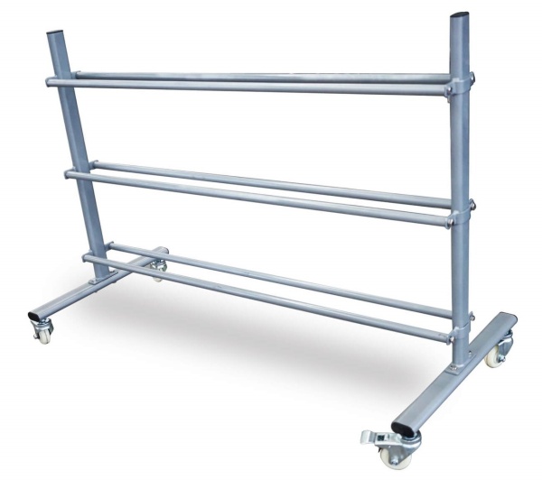 AFMBR15 Cтойка для для хранения набивных мячей AeroFit. Внутренняя длина стойки 141 см. Цвет рамы: серый. Габариты (ДхШхВ): 150 х 63 х 103 см