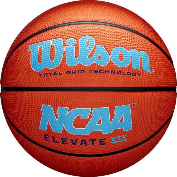 Мяч баск. WILSON NCAA Elevate VTX, WZ3006802XB7, р.7, резина, бутил. камера, коричневый