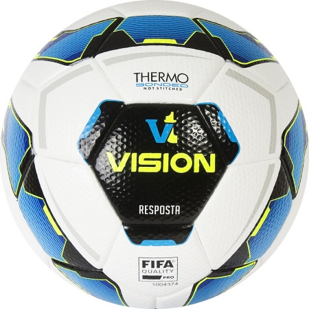 Мяч футб. VISION Resposta, 01-01-13886-5,р.5,FIFA Quality Pro,PU-MF, термосш.,бел-мультикол