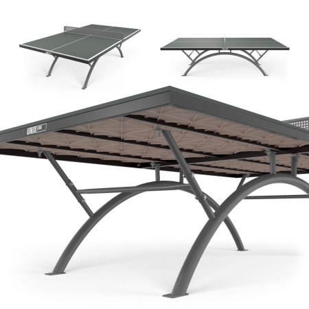 Антивандальный теннисный стол UNIX Line 14 mm SMC серый