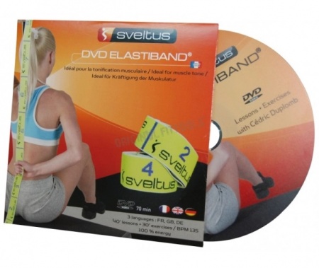 Эспандер Elastiband 3 сопротивления (DVD и постер в комплекте)