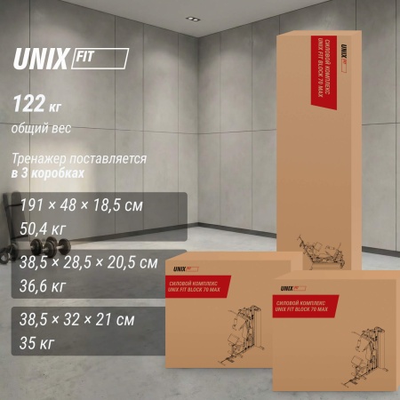 Силовой комплекс UNIX Fit BLOCK MAX